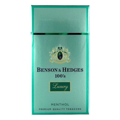 Benson &amp; Hedges Menthol 100's Luxury (USA)